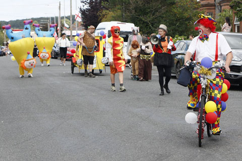 Kirkcudbright Parade August 2025 